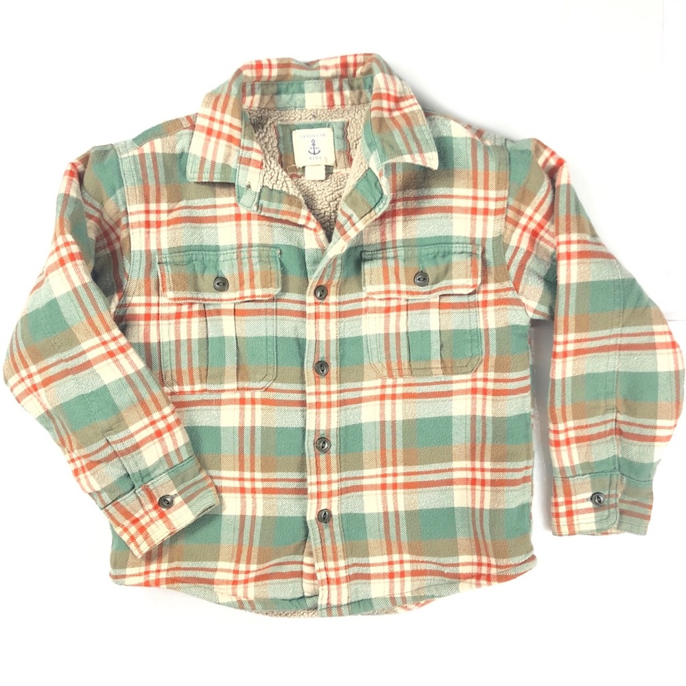Lands’ End Flannel Jacket